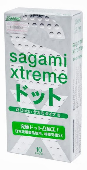 Презервативы Sagami Xtreme Type-E с точками - 10 шт. - Sagami - купить с доставкой в Симферополе