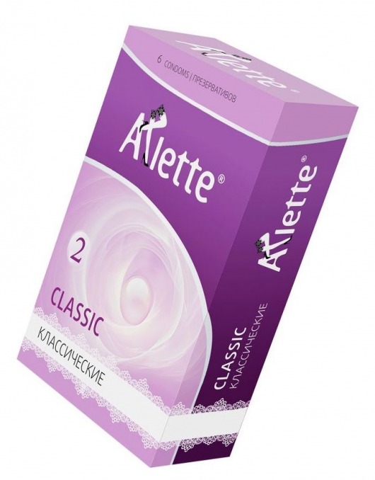 Классические презервативы Arlette Classic - 6 шт. - Arlette - купить с доставкой в Симферополе