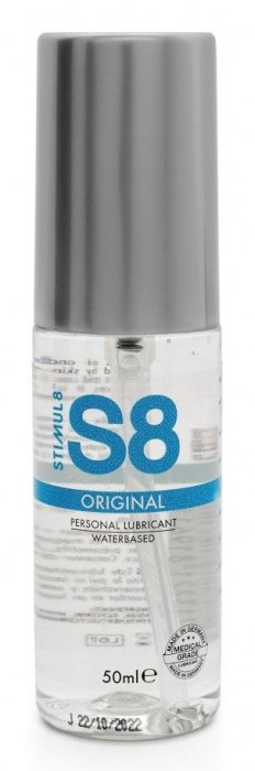 Универсальный лубрикант на водной осноdе S8 Original Lube - 50 мл. - Stimul8 - купить с доставкой в Симферополе