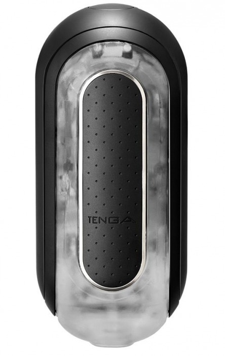 Черный мастурбатор Flip Zero с вибрацией - Tenga - в Симферополе купить с доставкой