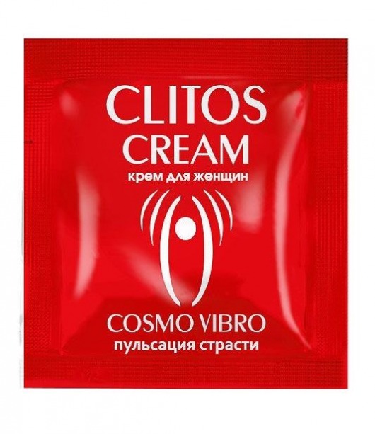 Пробник возбуждающего крема для женщин Clitos Cream - 1,5 гр. - Биоритм - купить с доставкой в Симферополе