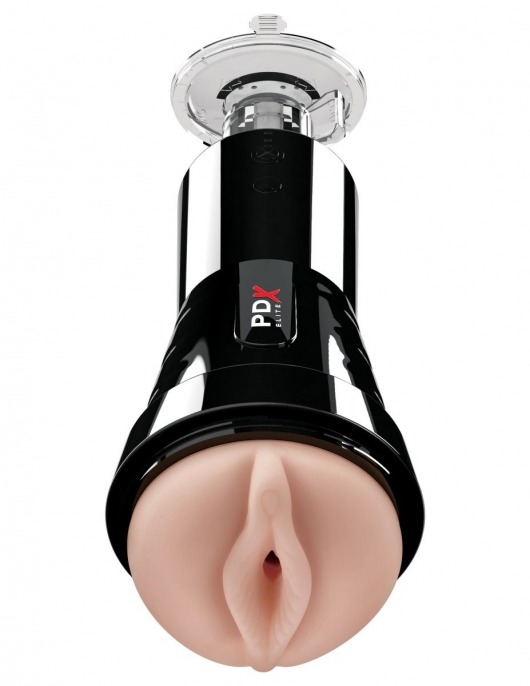 Телесный вибромастурбатор-вагина Cock Compressor Vibrating Stroker - Pipedream - в Симферополе купить с доставкой
