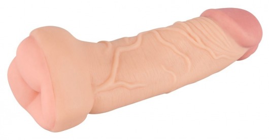 Телесная насадка-мастурбатор 2-in-1 Extension Masturbator - 21 см. - Orion - в Симферополе купить с доставкой