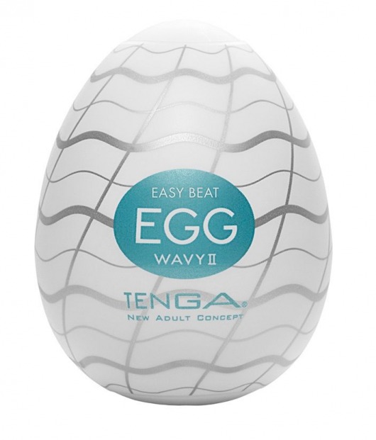 Мастурбатор-яйцо EGG Wavy II - Tenga - в Симферополе купить с доставкой