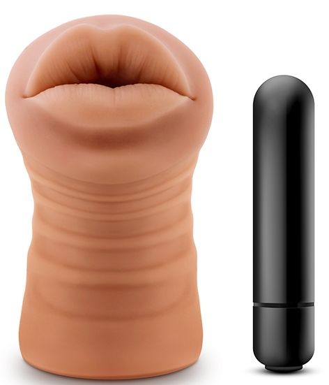 Кофейный мастурбатор-ротик Isabella - Blush Novelties - в Симферополе купить с доставкой