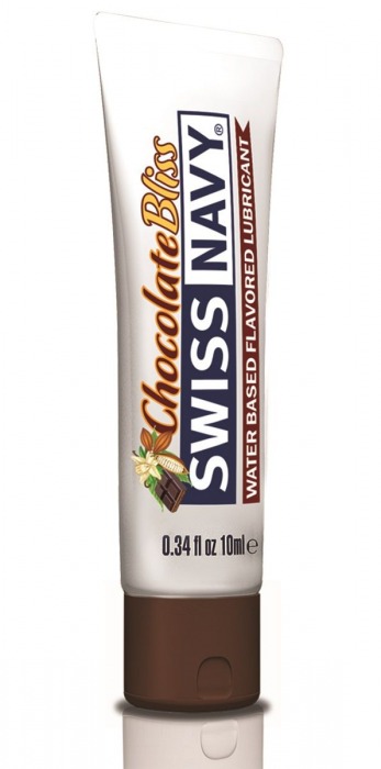 Лубрикант с ароматом шоколада Swiss Navy Chocolate Bliss Lube - 10 мл. - Swiss navy - купить с доставкой в Симферополе