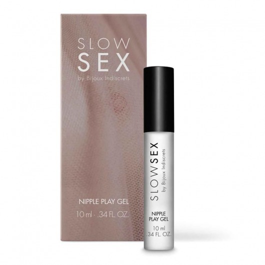 Возбуждающий гель для сосков Slow Sex Nipple Play Gel - 10 мл. - Bijoux Indiscrets - купить с доставкой в Симферополе