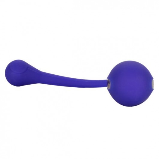 Фиолетовый шарик с электростимуляцией и вибрацией Intimate E-Stimulator Remote Kegel Exerciser - California Exotic Novelties - купить с доставкой в Симферополе