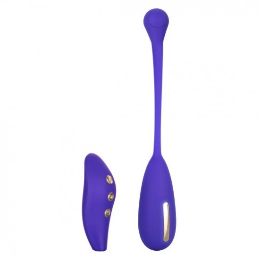 Фиолетовый шарик с электростимуляцией и вибрацией Intimate E-Stimulator Remote Kegel Exerciser - California Exotic Novelties - купить с доставкой в Симферополе