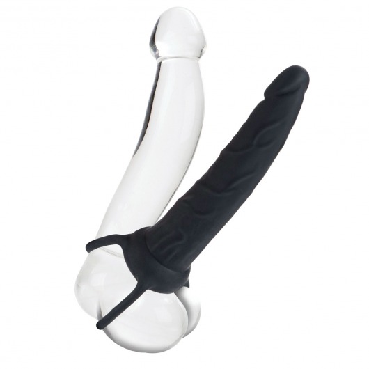 Насадка на пенис Silicone Love Rider Dual Penetrator для двойного проникновения - 14 см. - California Exotic Novelties - в Симферополе купить с доставкой