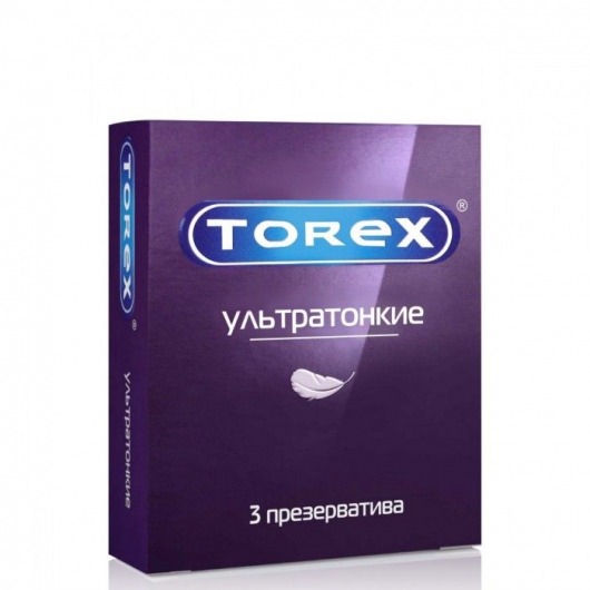 Презервативы Torex  Ультратонкие  - 3 шт. - Torex - купить с доставкой в Симферополе