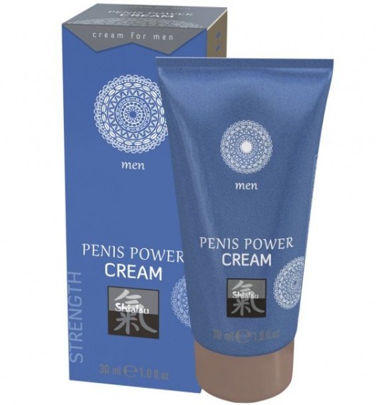 Возбуждающий крем для мужчин Penis Power Cream - 30 мл. - Shiatsu - купить с доставкой в Симферополе