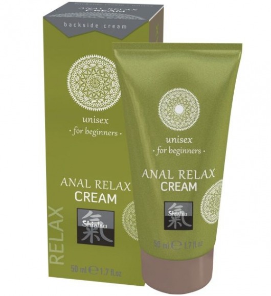 Анальный крем Anal Relax Cream - 50 мл. - Shiatsu - купить с доставкой в Симферополе