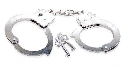 Металлические наручники Beginner s Metal Cuffs - Pipedream - купить с доставкой в Симферополе