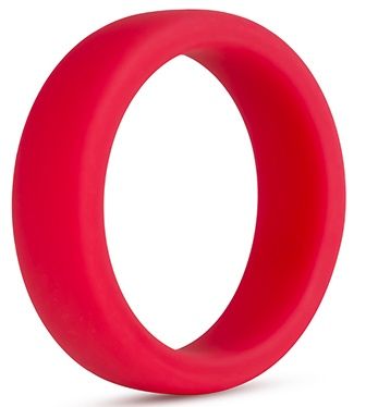 Красное эрекционное кольцо Silicone Go Pro Cock Ring - Blush Novelties - в Симферополе купить с доставкой