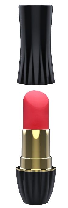 Клиторальный стимулятор-помада LIPSTICK - 9,3 см. - Dream Toys - купить с доставкой в Симферополе