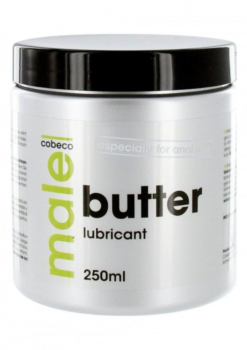 Анальный лубрикант MALE Cobeco Butter Lubricant - 250 мл. - Cobeco - купить с доставкой в Симферополе