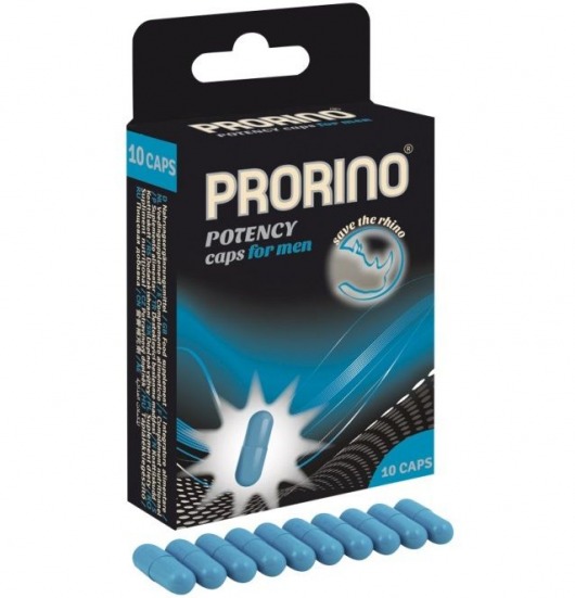 БАД для мужчин ero black line PRORINO Potency Caps for men - 10 капсул - Ero - купить с доставкой в Симферополе