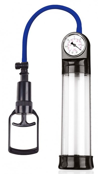 Прозрачная вакуумная помпа Sex Expert с манометром - Sex Expert - в Симферополе купить с доставкой