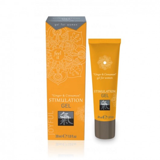 Возбуждающий интимный гель STIMULATION GEL Ginger   Cinnamon - 30 мл. - Shiatsu - купить с доставкой в Симферополе