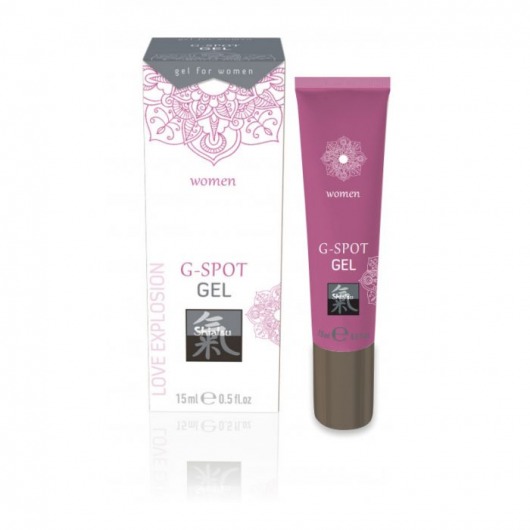 Возбуждающий интимный гель G-SPOT GEL - 15 мл. - Shiatsu - купить с доставкой в Симферополе