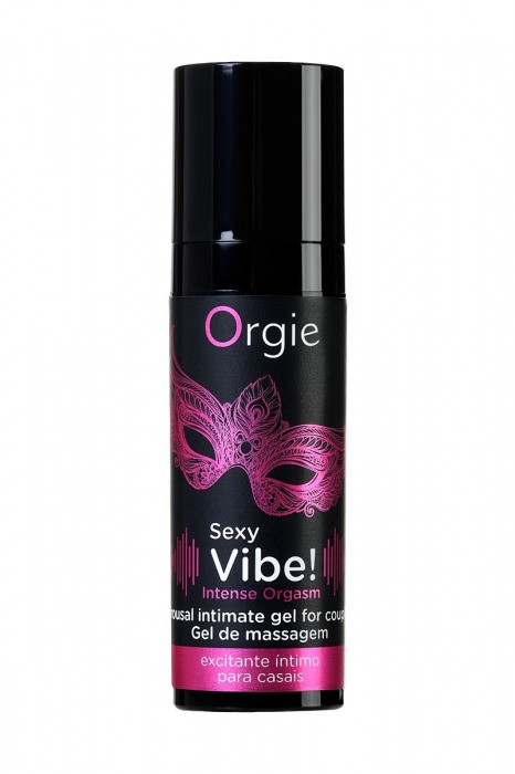 Гель для массажа ORGIE Sexy Vibe Intense Orgasm - 15 мл. - ORGIE - купить с доставкой в Симферополе