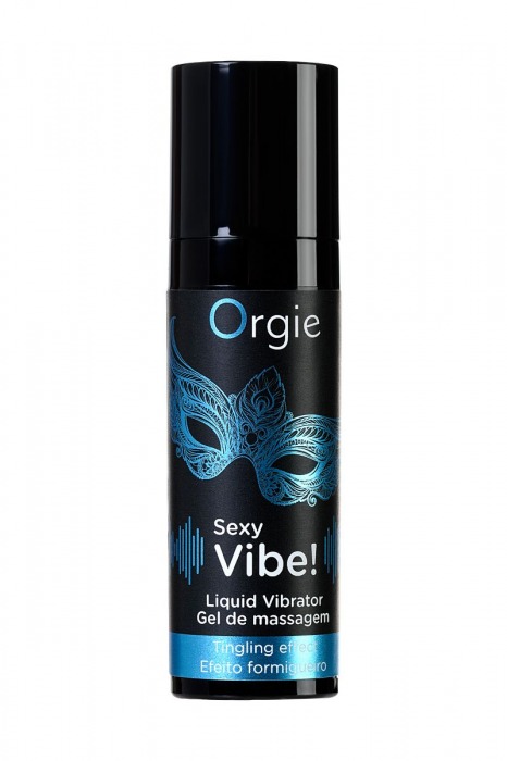 Гель для массажа ORGIE Sexy Vibe Liquid Vibrator с эффектом вибрации - 15 мл. - ORGIE - купить с доставкой в Симферополе