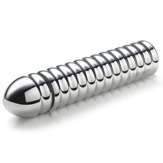 Рельефный фаллос для интенсивного электросекса Groovey George - 20 см. - MyStim - купить с доставкой в Симферополе