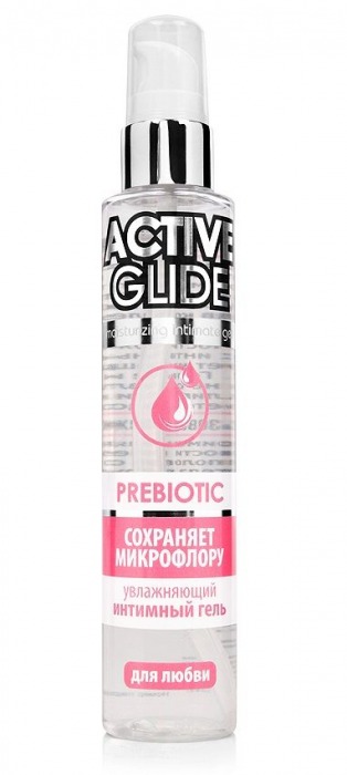 Увлажняющий интимный гель Active Glide Prebiotic - 100 гр. - Биоритм - купить с доставкой в Симферополе