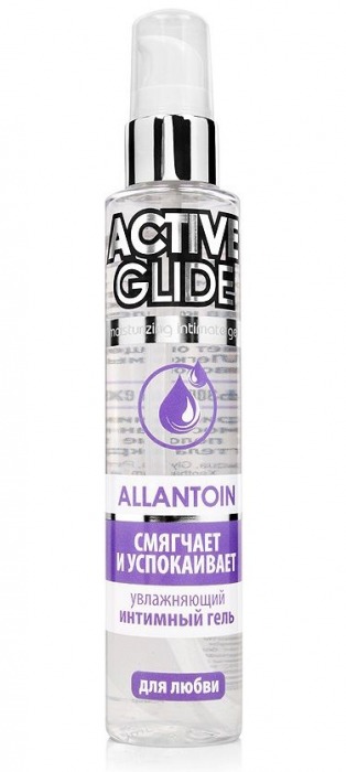 Увлажняющий интимный гель Active Glide Allantoin - 100 гр. - Биоритм - купить с доставкой в Симферополе