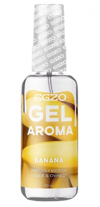 Интимный лубрикант EGZO AROMA с ароматом банана - 50 мл. - EGZO - купить с доставкой в Симферополе