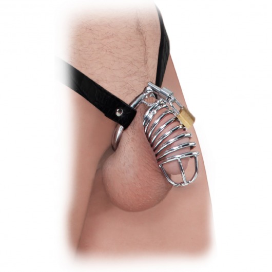 Кольцо верности Extreme Chastity Belt с фиксацией головки - Pipedream - купить с доставкой в Симферополе