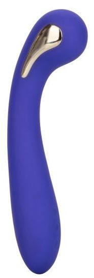 Фиолетовый вибромассажер с электростимуляцией Intimate Estim Petite G Wand - 19 см. - California Exotic Novelties - купить с доставкой в Симферополе