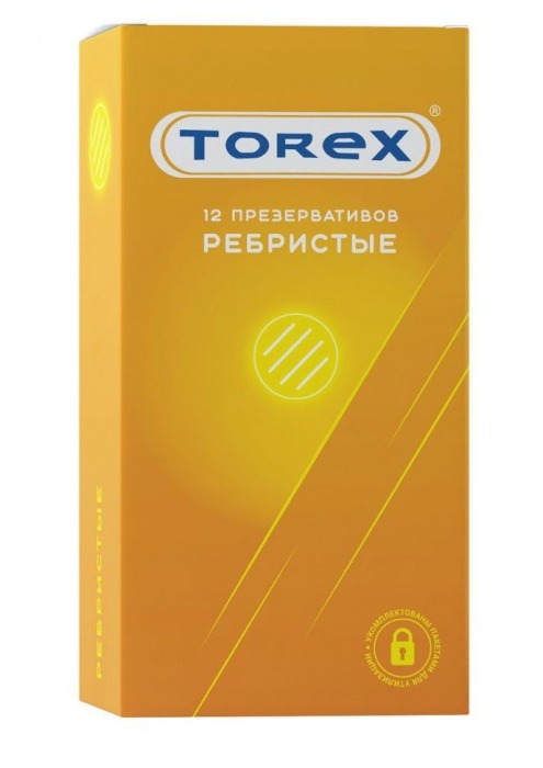 Текстурированные презервативы Torex  Ребристые  - 12 шт. - Torex - купить с доставкой в Симферополе