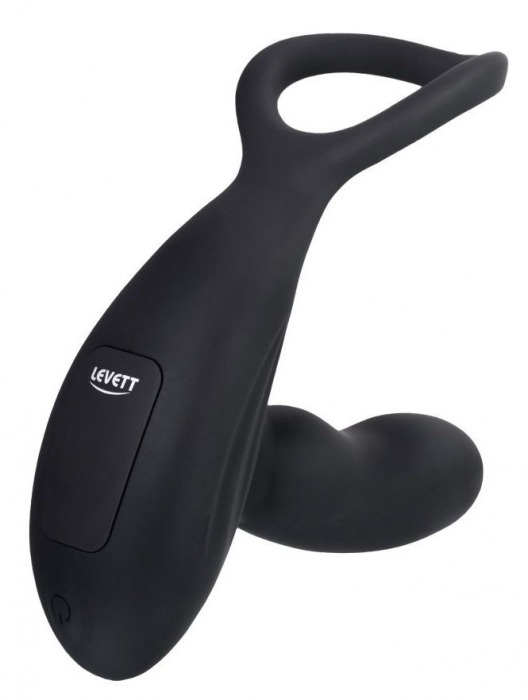 Черный стимулятор простаты Maud с вибрацией - Levett - в Симферополе купить с доставкой