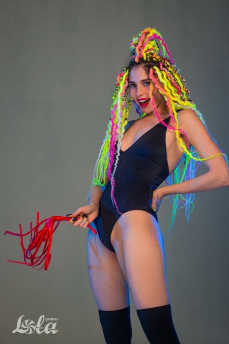 Красная плеть Party Hard Risque - 63,5 см. - Lola Games - купить с доставкой в Симферополе