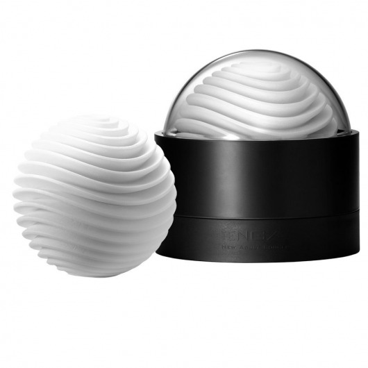Белый мастурбатор Tenga Geo Aqua - Tenga - в Симферополе купить с доставкой