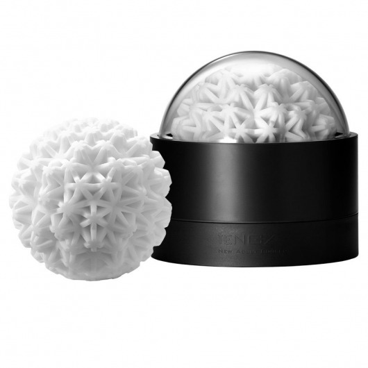 Белый мастурбатор Tenga Geo Coral - Tenga - в Симферополе купить с доставкой
