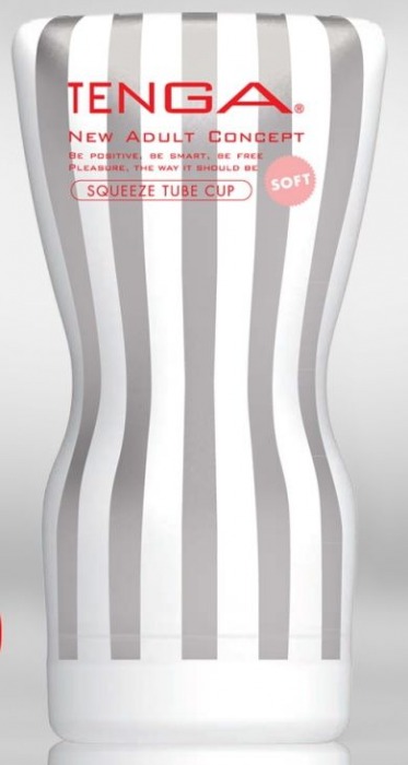 Мастурбатор TENGA Squeeze Tube Cup Soft - Tenga - в Симферополе купить с доставкой