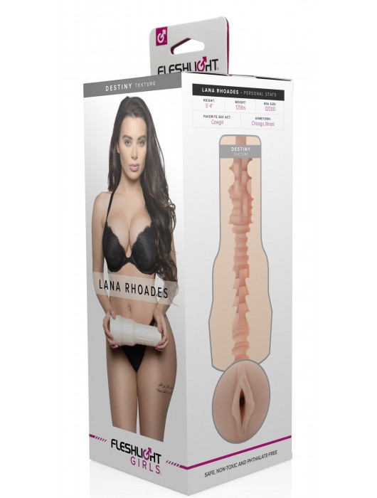 Мастурбатор-вагина Fleshlight Girls - Lana Rhoades Destiny - Fleshlight - в Симферополе купить с доставкой