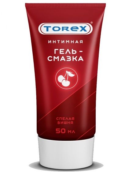 Смазка на водной основе TOREX  Спелая вишня  - 50 мл. - Torex - купить с доставкой в Симферополе