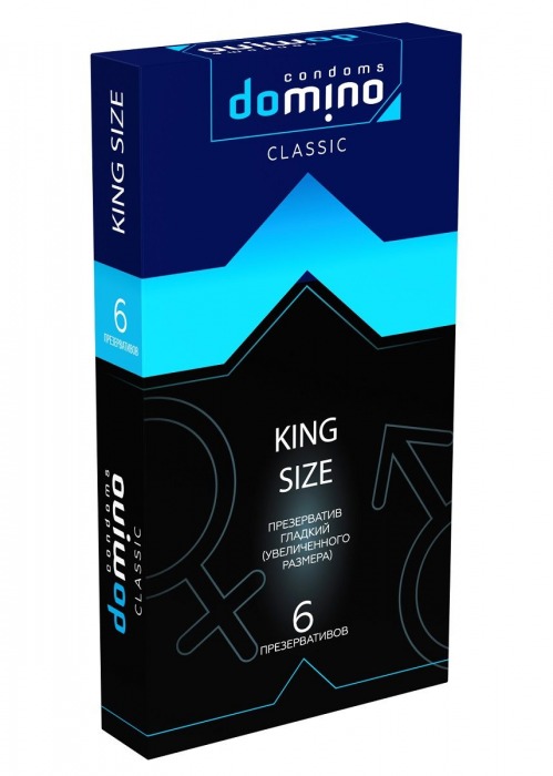 Презервативы увеличенного размера DOMINO Classic King size - 6 шт. - Domino - купить с доставкой в Симферополе