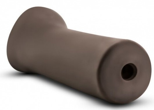 Коричневый мастурбатор-ротик Naughty Nicole - Blush Novelties - в Симферополе купить с доставкой