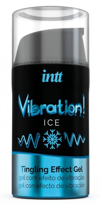 Жидкий интимный гель с эффектом вибрации Vibration! Ice - 15 мл. - INTT - купить с доставкой в Симферополе