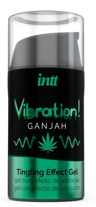 Жидкий интимный гель с эффектом вибрации Vibration! Ganjah - 15 мл. - INTT - купить с доставкой в Симферополе