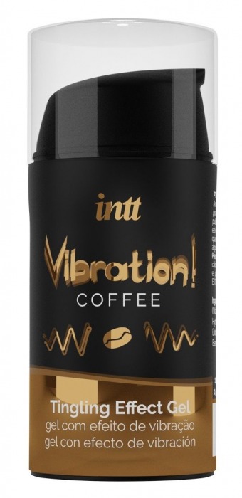 Жидкий интимный гель с эффектом вибрации Vibration! Coffee - 15 мл. - INTT - купить с доставкой в Симферополе