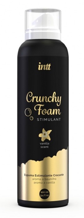 Пенка для массажа Crunchy Foam Stimulant Vanilla - 100 мл. - INTT - купить с доставкой в Симферополе