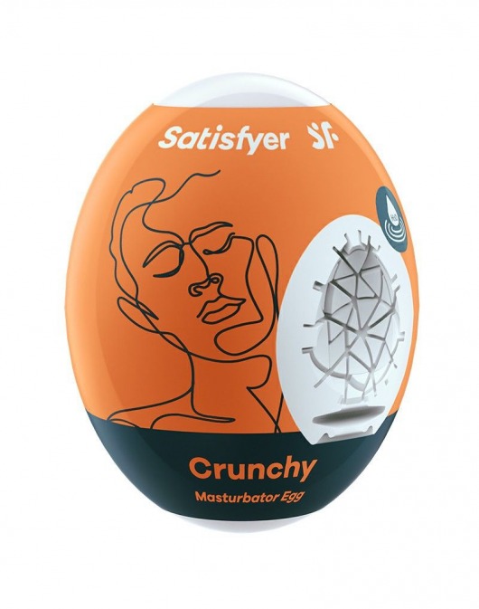 Мастурбатор-яйцо Satisfyer Crunchy Mini Masturbator - Satisfyer - в Симферополе купить с доставкой