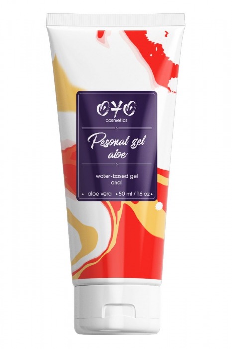 Анальная смазка на водной основе OYO Personal Gel Aloe - 50 мл. - OYO - купить с доставкой в Симферополе