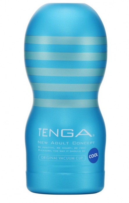Мастурбатор с охлаждающей смазкой TENGA Original Vacuum Cup Cool - Tenga - в Симферополе купить с доставкой